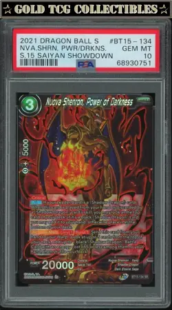 PSA 10 ⭐ Nuova Shenron SR Saiyan Showdown Super Card DBS DBZ Z Heroes - Image 1