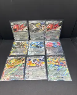 Pokemon ex Card Lot 9 Cards Scizor ex Melmetal ex Sledirge ex Holo - Image 1