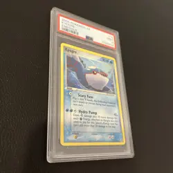 Kyogre 2005 Pokemon Ex Emerald PSA 9 Graded Card MINT 15/106 - Image 4