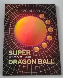 Super Saiyan DBZ Dragon Ball Z TCG CARD SERIALIZED 120/288 - Image 2