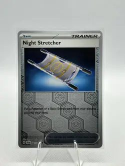 Pokemon TCG Night Stretcher Shrouded Fable Reverse Holo Uncommon Card 061/064 - Image 1
