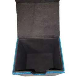 BCW Blue Deck Case LX Gaming Card Holder Magnetic Magic Gathering Storage Box - Image 3