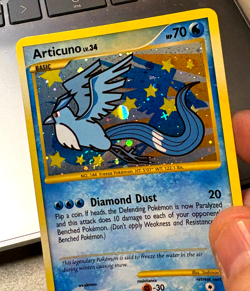 Articuno 148/147 Supreme Victors Holo / LP or Better / Pokemon SWIRL Card - Image 4