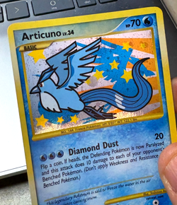 Articuno 148/147 Supreme Victors Holo / LP or Better / Pokemon SWIRL Card - Image 5