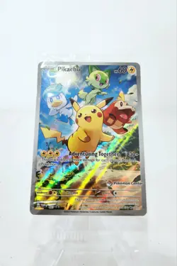 SEALED Pokemon Center Exclusive Pikachu Paldea Evolved Promo | Card NM - Image 1