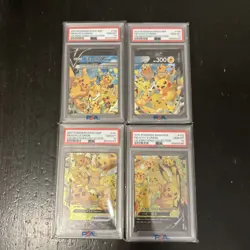 Pikachu V-Union - SWSH139-142 - Pokemon TCG: Celebrations Promo 4 Card Set PSA10 - Image 2