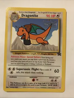 Pokemon TCG Dragonite Black Star Promo Card #5 - Image 1