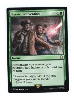 Heroic Intervention | NM | MTG | 0202 | Rare | PIP - Universes Beyond: Fallout - Image 1