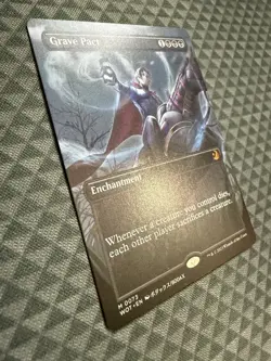 MTG Grave Pact #0073 Anime Borderless Mythic Wilds of Eldraine: ET (WOT) - Image 3