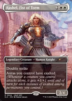 Rashel, Fist of Torm - Extended Art Secret Lair NM MTG - Image 1
