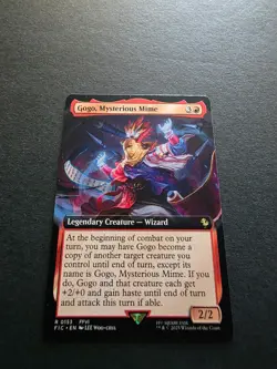 MTG / Gogo, Mysterious Mime - Borderless / Nm & Never Played - Image 1