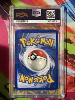 2000 POKEMON ROCKET #8 DARK GYARADOS-HOLO PRERELEASE PSA 6 - Image 2