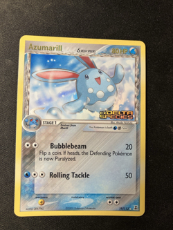 Pokemon Azumarill 19/113 Delta Species Reverse Holo Stamped Ungraded Card - Image 1
