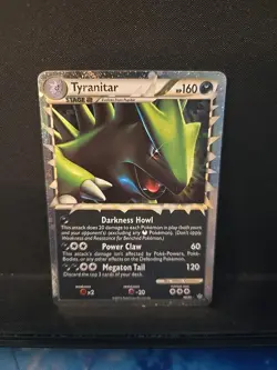 Pokemon TCG Tyranitar Prime Ultra Rare Card 88/95 HGSS Unleashed - Image 1