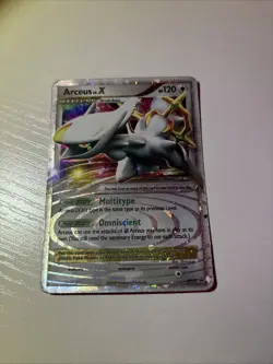 Arceus LV.X Holo Rare Black Star Promo Pokemon TCG DP53 2009 NM - Image 2