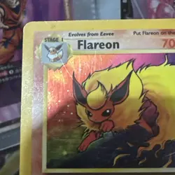 Flareon Holo Rare Jungle Set 3/64 Rare Pokemon Card - Image 2