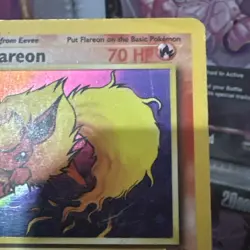Flareon Holo Rare Jungle Set 3/64 Rare Pokemon Card - Image 3