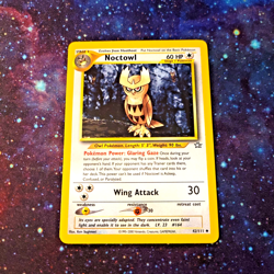 Noctowl 42/111 Uncommon Neo Genesis Unlimited Pokemon TCG Card WOTC NM - Image 1