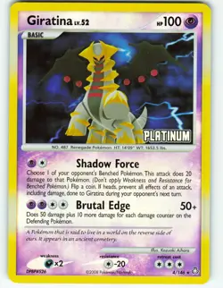 Giratina - Reverse Holo - Stamped 4/146 Legends Awakened - Pokemon TCG 2008 - Image 1