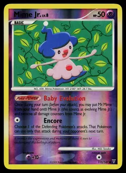 Pokemon Card - Mime Jr. Supreme Victors 115/147 Common Reverse Holo - Image 1
