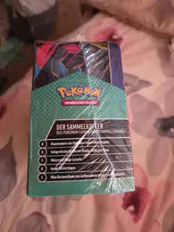 Pokemon TCG Mega Evolutions Lunch Box Tin with 6 Packs & 3 Holos, GERMAN! - Image 3