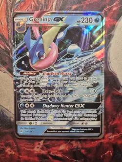 Greninja GX 24/131 - Forbidden Light Rare GX Pokemon TCG Holo - LP - Image 1