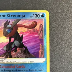 Radiant Greninja 046/189 - Pokemon Astral Radiance Pokemon NM - Image 4