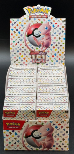 Lot of (10) Pokemon TCG SV 151 Booster Bundle 10 Boxes Sealed w/ Display Box - Image 1