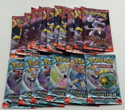 Lot of (17) Pokemon SV Destined Rivals & Journey Together Booster Packs - Image 1