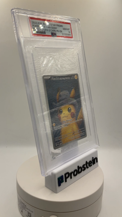 Pokemon Pikachu with Grey Felt Hat Van Gogh #085 Graded Sealed Promo PSA 10 - Image 2
