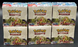 Lot of (6) Pokemon TCG Scarlet & Violet Base Set Booster Boxes Sealed - Image 1