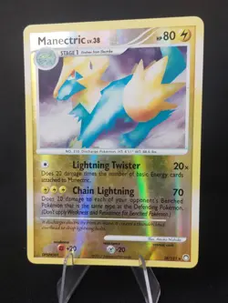 Manectric 28/123 - Mysterious Treasures Reverse Holo Rare Pokemon TCG - LP - Image 1