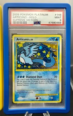 2009 Pokemon Platinum Supreme Victors PSA 9 Legendary Bird Set Holos Low Pop - Image 3