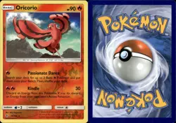 NM - Pokemon Guardians Rising Oricorio 14/145 Reverse Holo League Promo - Image 1