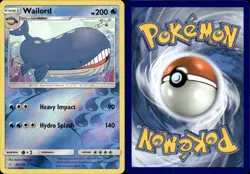 Pokemon TCG Wailord 46/236 Cosmic Eclipse Reverse Holo Rare Near Mint/Mint - Image 1