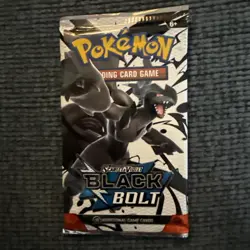 Black Bolt Booster Pack Pokemon SV BLK Factory Sealed English Scarlet & Violet - Image 1