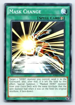 Mask Change Common Structure Deck: HERO Strike SDHS-EN022 LP - Image 1