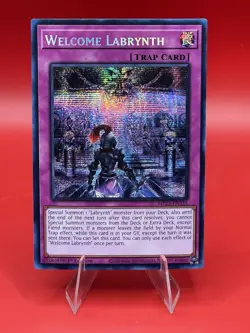 Welcome Labrynth MP23-EN235 25th Anniversary Tin: Dueling Heroes Mega Pack... - Image 1