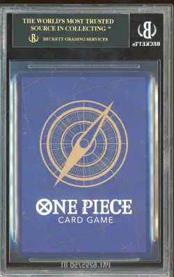 2022-24 One Piece Promos 070 Dracule Mihawk Btl Battle Winner BGS 10 BLACK LABEL - Image 3