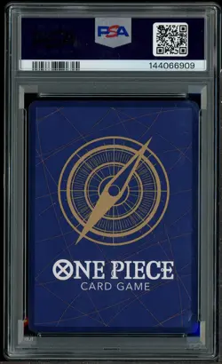 2025 One Piece OP13 ENGLISH 3rd Anniversary Gold #004 Shanks PSA 10 GEM MINT - Image 3