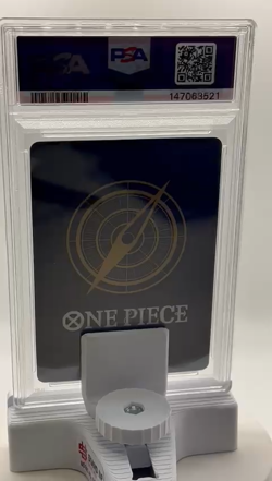 2023 One Piece OP05 EN 1st Anniversary Signature #012 Monkey D. Luffy PSA 10 - Image 2