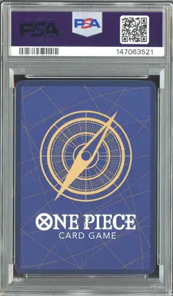 2023 One Piece OP05 EN 1st Anniversary Signature #012 Monkey D. Luffy PSA 10 - Image 3