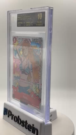 2024 One Piece Wings of Captain ST01 #007 Nami Alt Art BGS 10 BLACK LABEL - Image 2