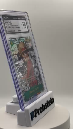 One Piece TCG Luffy Manga OP13 OP13-118 CGC 10 - Image 2