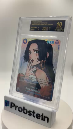 2023 One Piece Kingdom of Intrigue OP01078 Boa Hancock SR PAR BGS 10 BLACK LABEL - Image 2