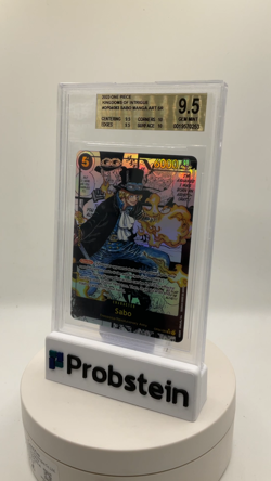 2023 One Piece Kingdoms of Intrigue #OP04083 Sabo Manga Art SR BGS 9.5 - Image 2