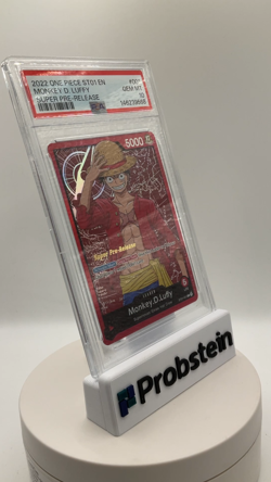 2022 One Piece ST01 Super Pre-Release #001 Monkey D. Luffy PSA 10 GEM MINT - Image 2