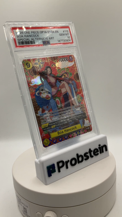 2026 One Piece OP14-EB04 EN Special Alternate Art #112 Boa Hancock PSA 10 - Image 2