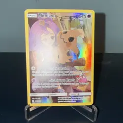 Pokemon Mimikyu Secret Rare 245/236 Sm-Cosmic Eclipse Holo Card English - Image 1