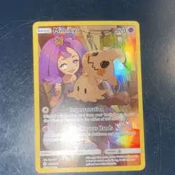Pokemon Mimikyu Secret Rare 245/236 Sm-Cosmic Eclipse Holo Card English - Image 3